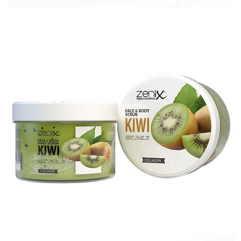 اسکراب کیوی Kiwi زنیکس Zenix مناسب صورت و بدن حجم 275 میل