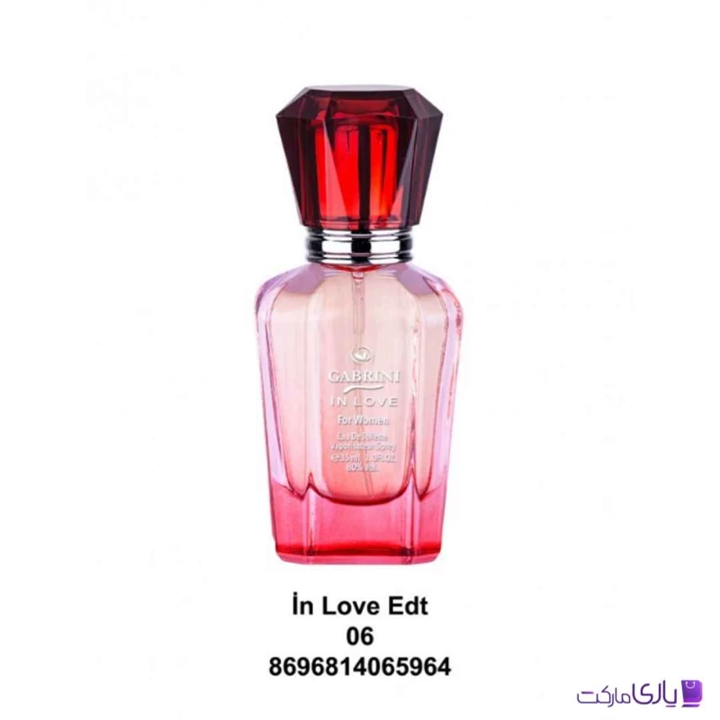 ادکلن زنانه گابرینی Gabrini مدل In Love شماره 06 حجم 35 میل