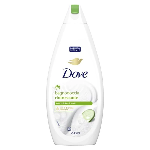 شامپو بدن خیار داو Dove حاوی چای سبز حجم 750 میل