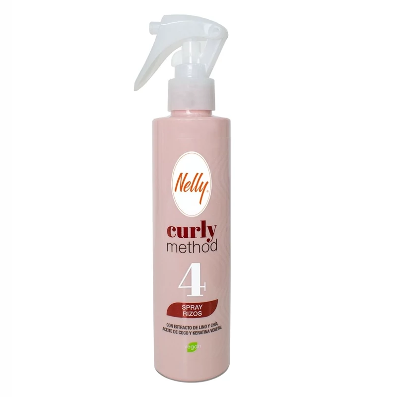 اسپری موی فر نلی Nelly اسپانیا مدل Curly Method حجم 200 میل