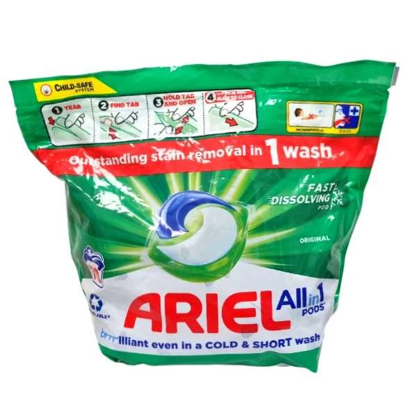 قرص ماشین لباسشویی آریل مدل Ariel All in 1 Pods - Original تعداد 70 عددی