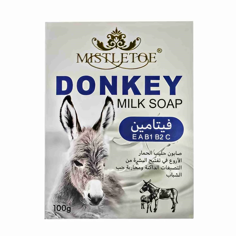 صابون شیر الاغ Mistletoe وزن 100 گرم
