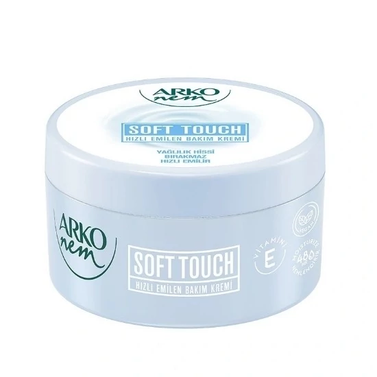 کرم مرطوب کننده آرکو مدل Soft Touch حاوی ویتامین E حجم 250 میل