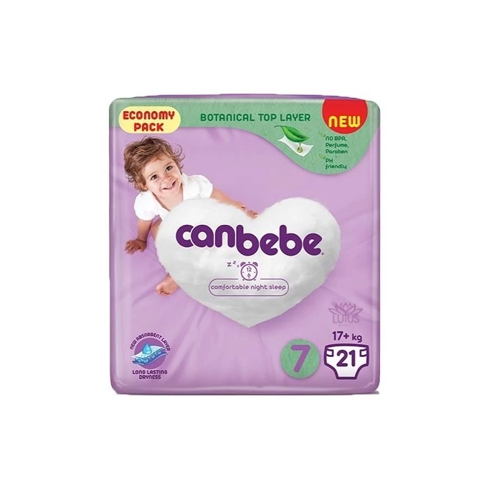 پوشک بچه جان به به سایز 7 بسته 20 عددی