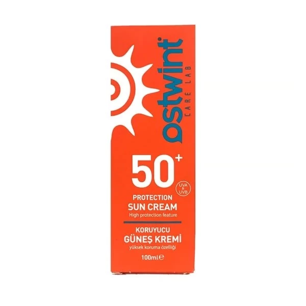 ضد آفتاب بزرگسالان اوستوینت Ostwint نارنجی با spf 50 حجم 100 میل