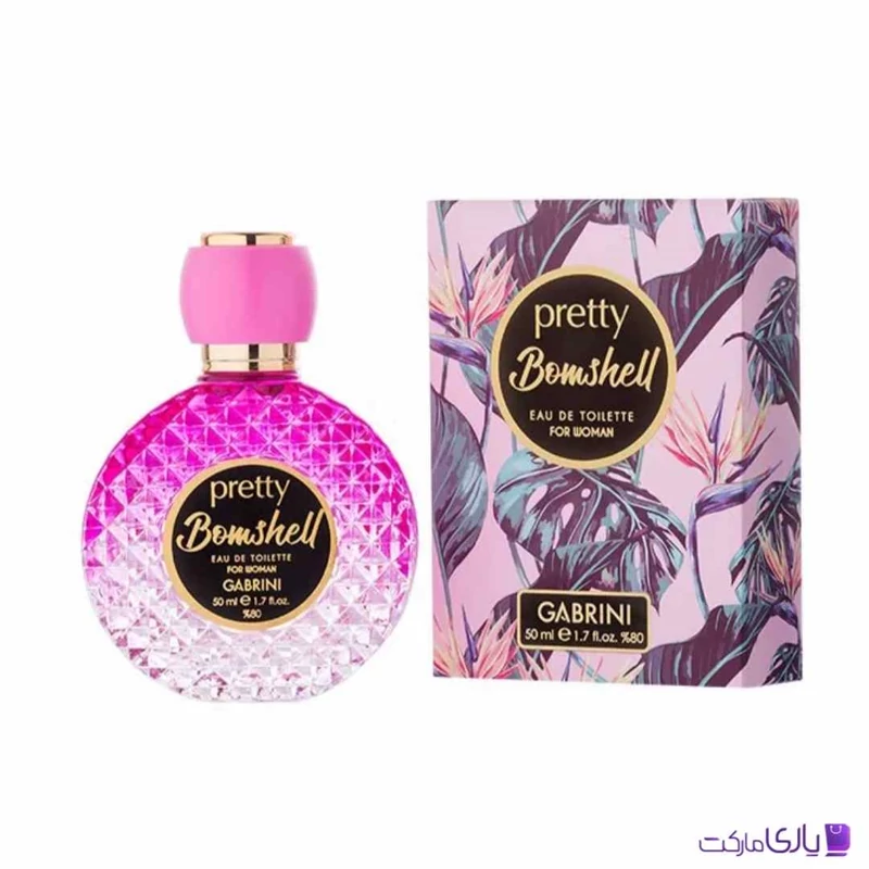ادکلن زنانه گابرینی Gabrini مدل Pretty Bomshell حجم 50 میل