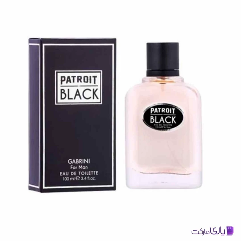 ادکلن مردانه گابرینی Gabrini مدل Patroit Black حجم 100 میل