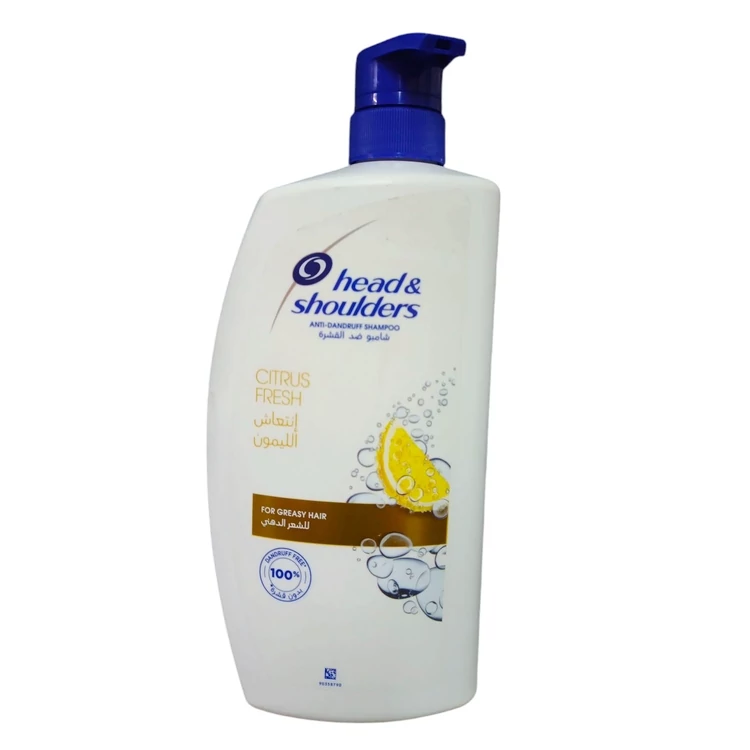 شامپو موهای چرب هداند شولدرز مدل CITRUS FRESH حجم 1000 میل