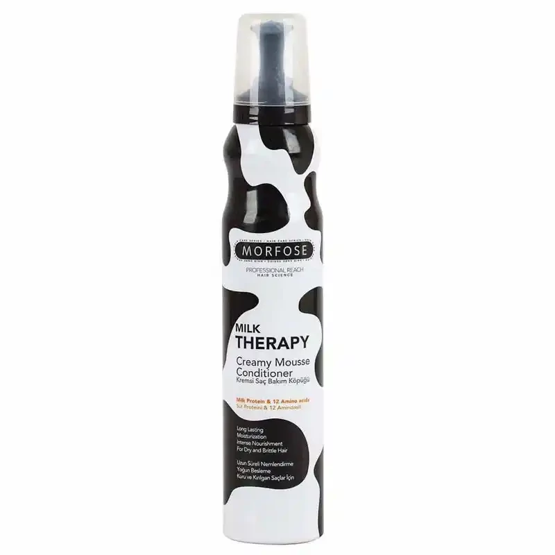 موس موی حالت دهنده Morfose مدل Milk Therapy حجم 200 میل