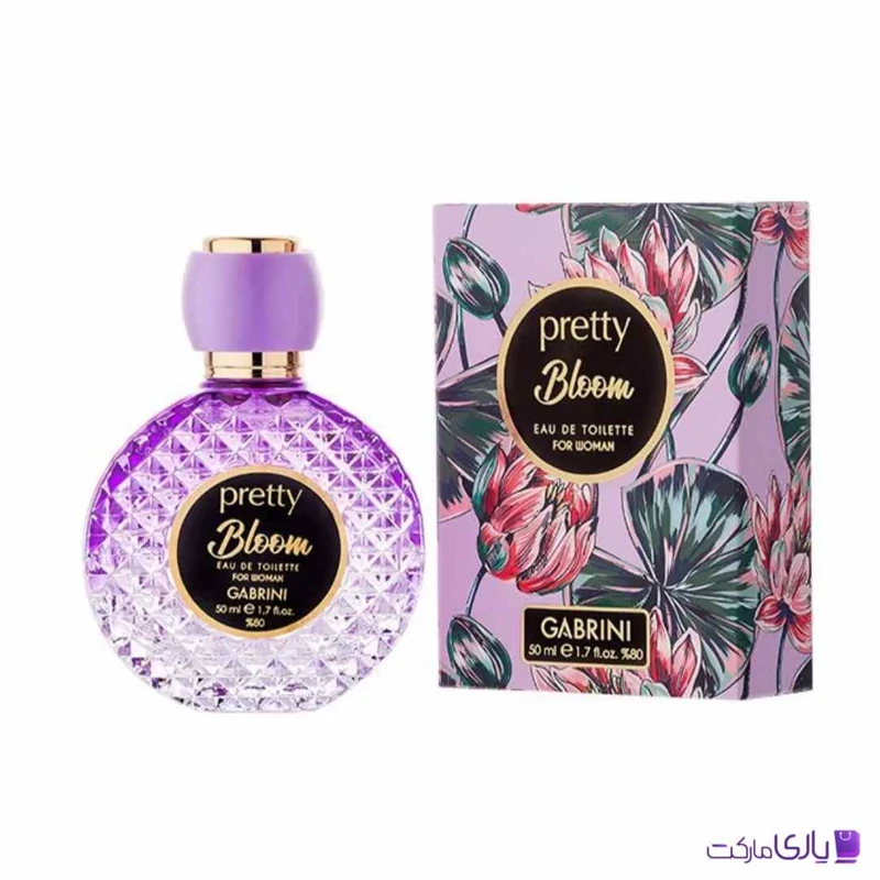 ادکلن زنانه گابرینی Gabrini مدل Pretty Bloom حجم 50 میل