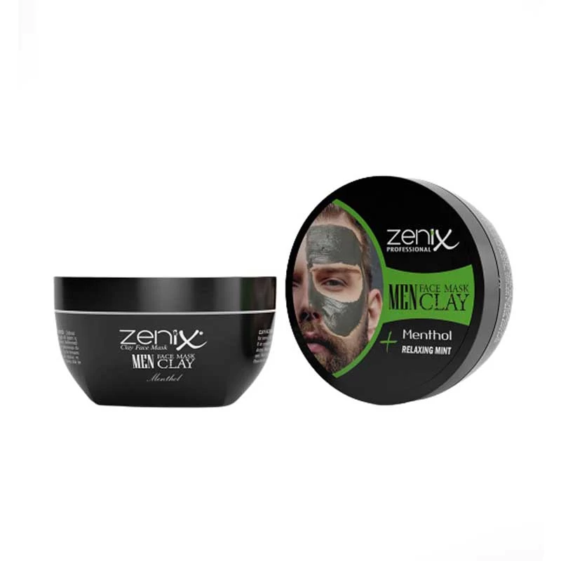 ماسک خاک رس و نعناع مخصوص آقایان زنیکس Zenix حجم 350 میل
