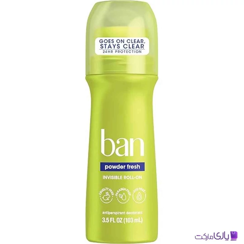 رول ضد تعریق بن Ban مدل Powder Fresh حجم 103 میل