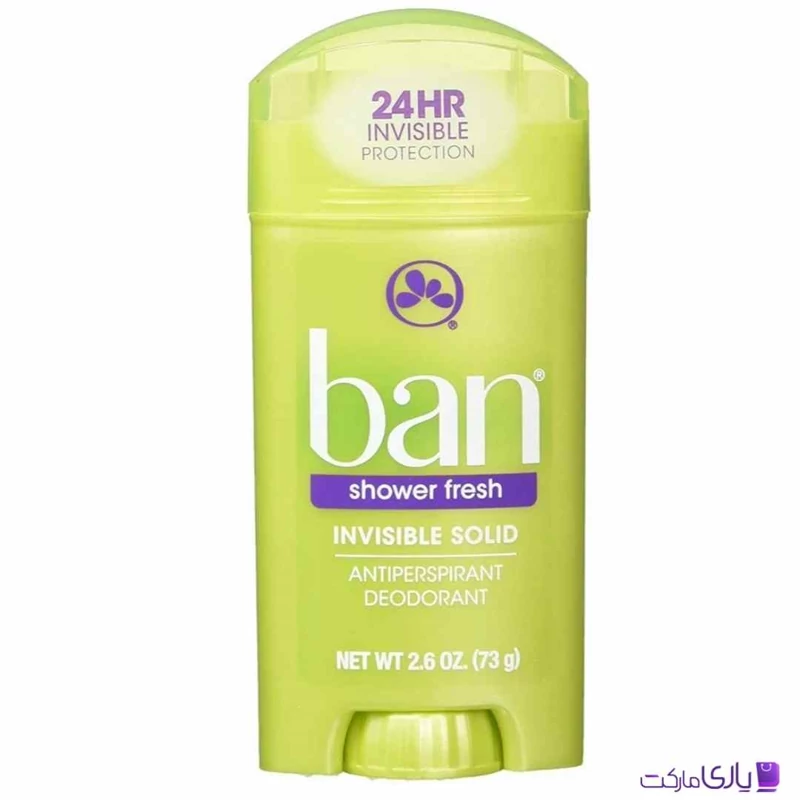 استیک صابونی ضد تعریق بن Ban مدل Shower Fresh حجم 73 گرم