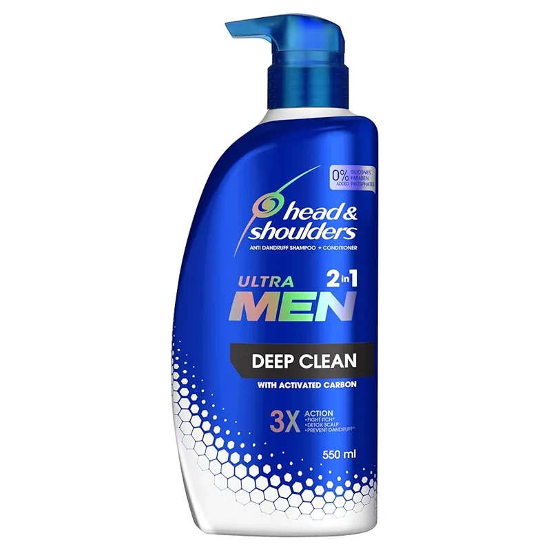 شامپو مردانه هداند شولدرز Head And Shoulders مدل Deep Clean حجم 550 میل