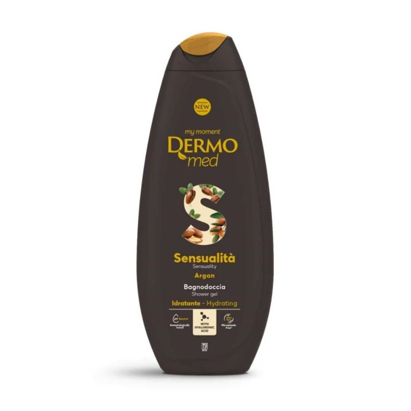 شامپو بدن درمومد حاوی آرگان مدل Sensualita Argan حجم 750 میل