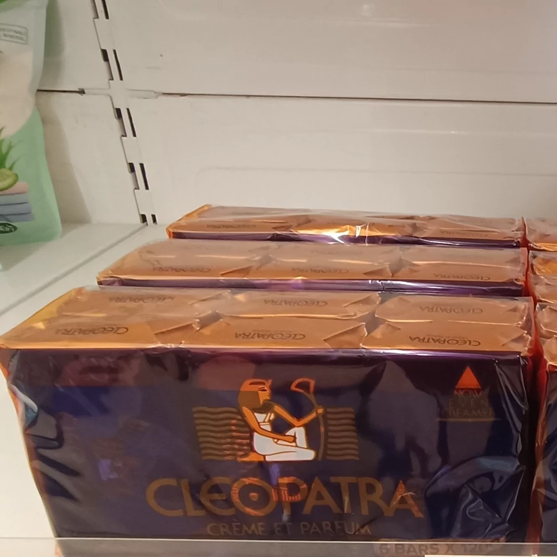 صابون کلئوپاترا عربی 120 گرم مدل cerme et parfum بسته 6عددی