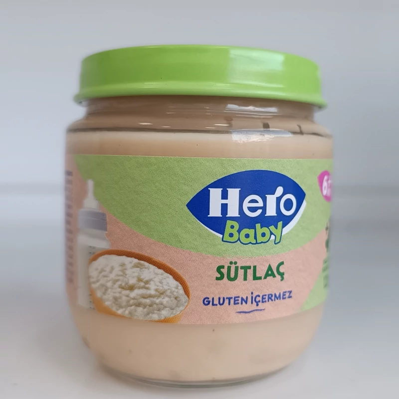پوره شیر برنج هیرو بیبی 120 گرم Hero Baby تاریخ جدید