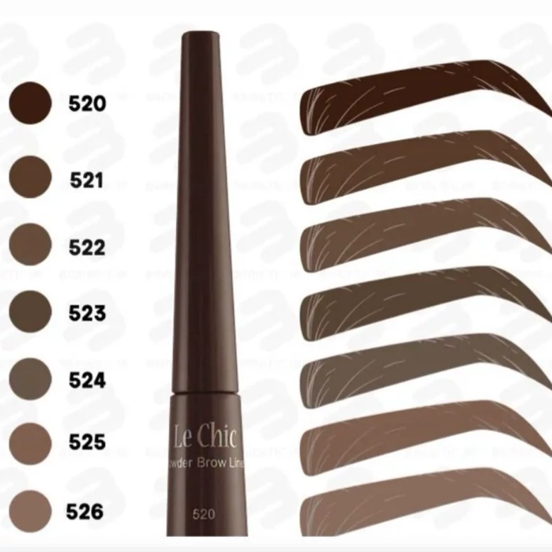 پودر ابرو لچیک lechic شماره 522