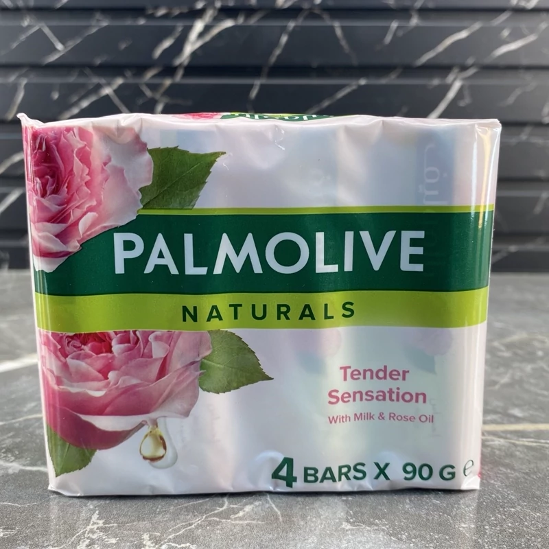 صابون پالمولیو Palmolive TENDER SENSATION با روغن گل رز و شیر