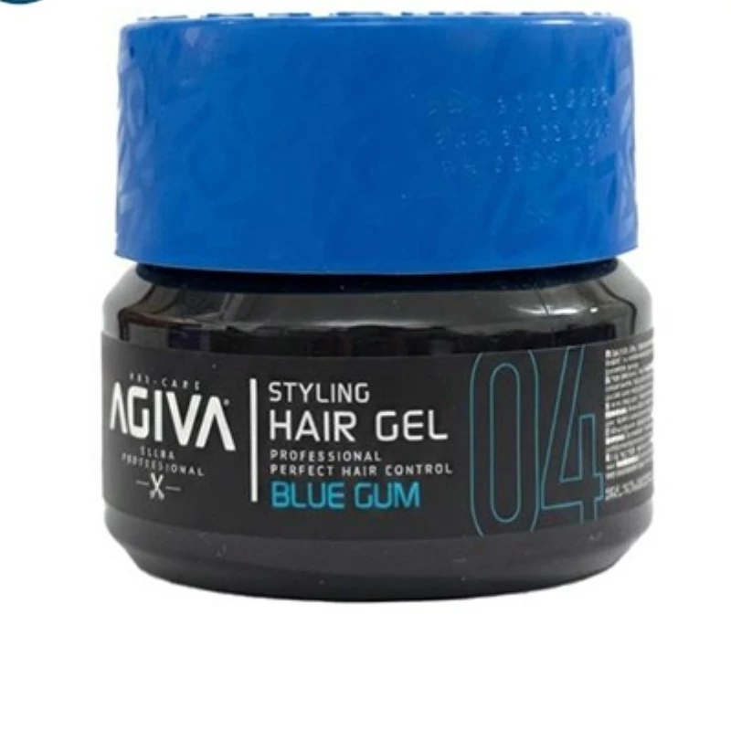 ژل مو حالت دهنده آدامسی آگیوا مدل 04 BLUE GUM حجم 700 میل