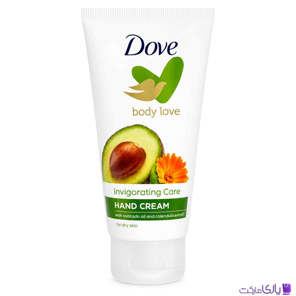 کرم دست داو مدل Body Love Invigorating Care حاوی روغن آووکادو و عصاره کالاندولا مناسب پوست خشک حجم 75 میل