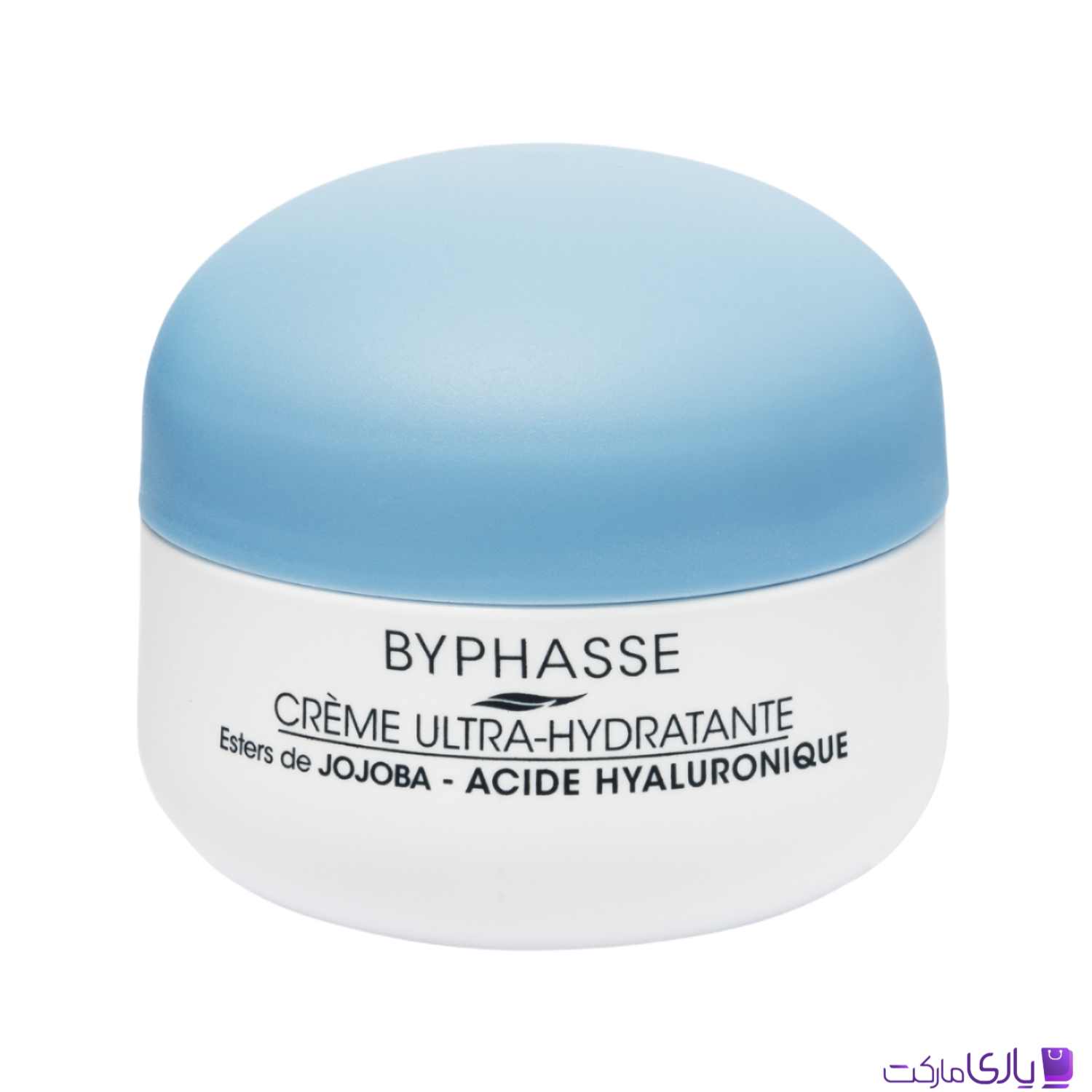 کرم آبرسان و مرطوب کننده قوی بایفاس مدل Ultra-Hydratante حاوی هیالورونیک اسید و جوجوبا حجم 50 میل