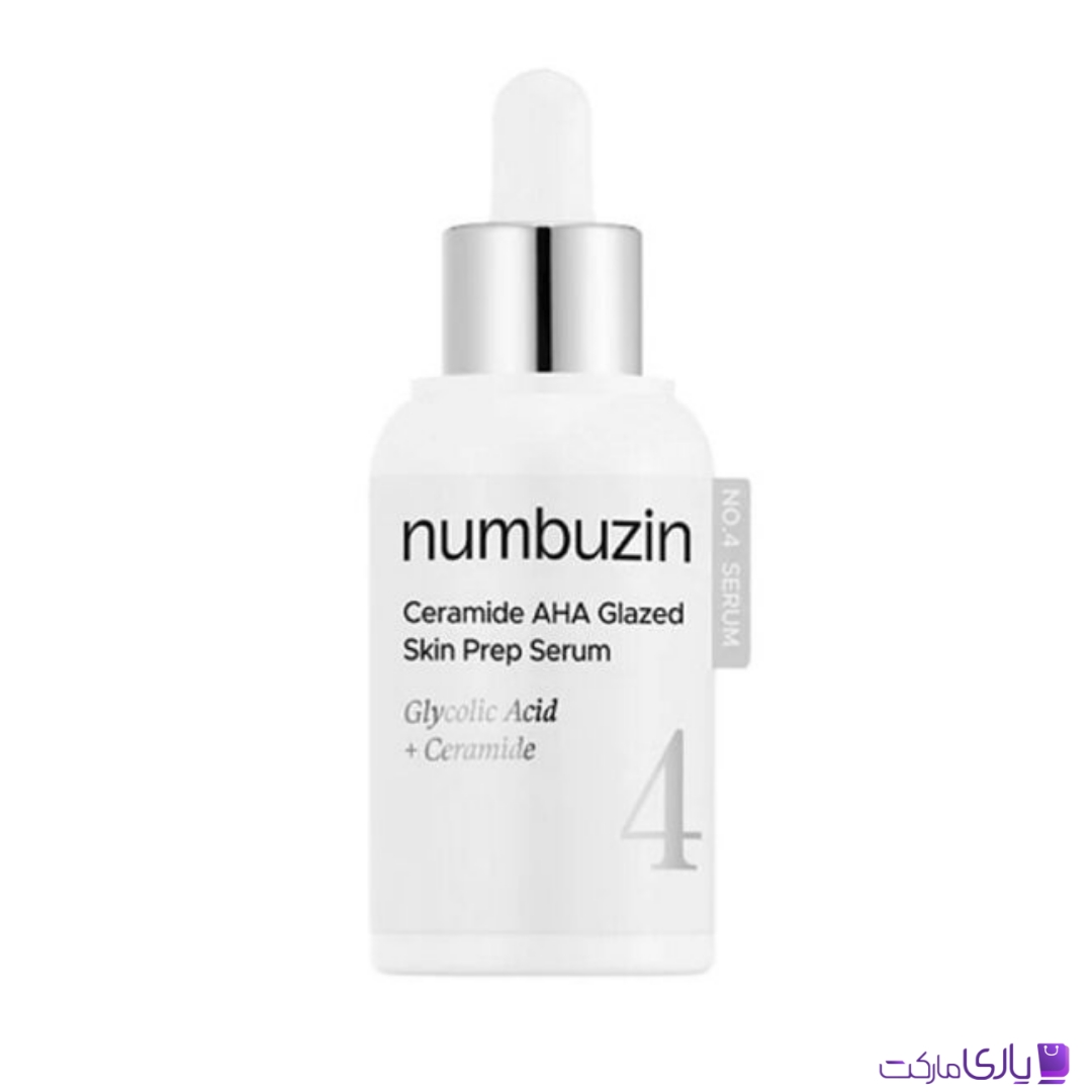 سرم آبرسان روشن کننده و لایه بردار سرامید و گلیکولیک اسید نامبوزین Numbuzin حجم 30 میل
