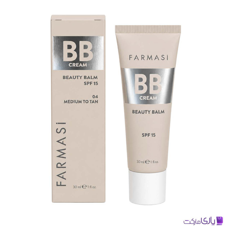 بی بی کرم فارماسی مدل Beauty Balm با SPF 15 شماره 04 رنگ متوسط تا برنزه حجم 30 میل