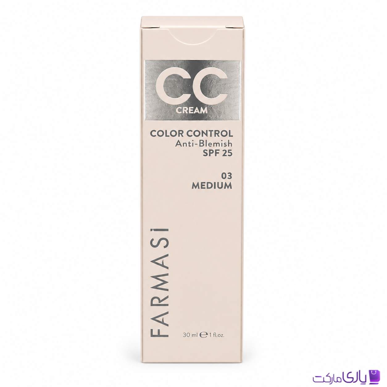 سیسی کرم فارماسی مدل Color Control با SPF 25 شماره 03 Medium حجم 30 میل