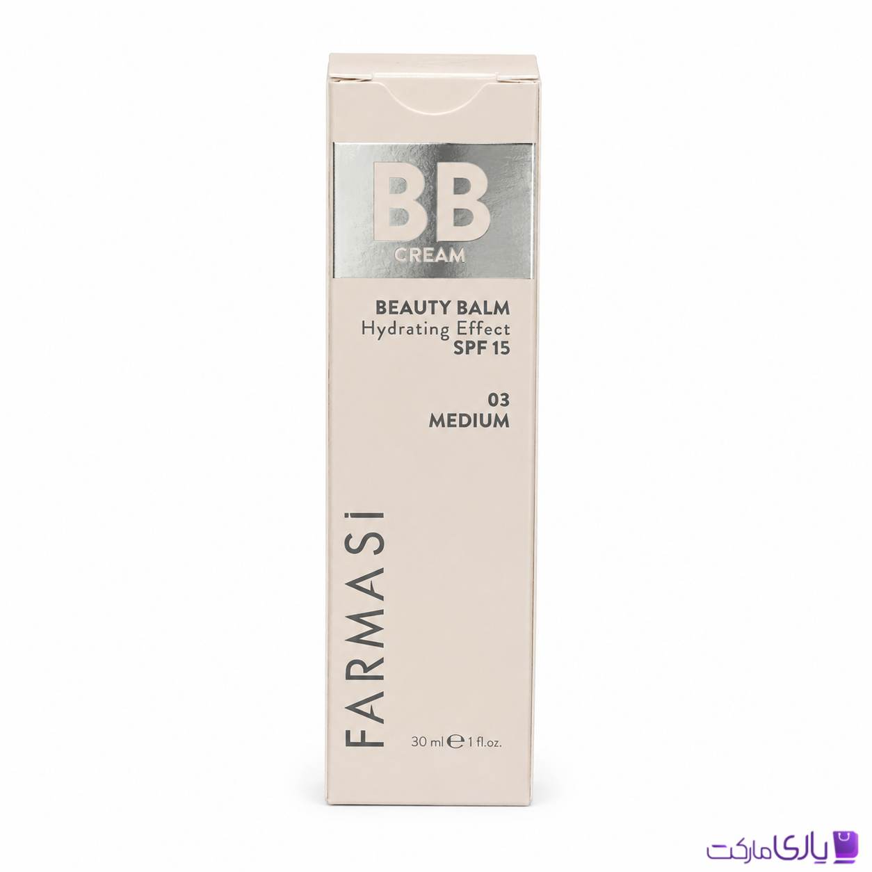 بی بی کرم فارماسی مدل Hydrating Effect شماره 03 رنگ Medium حجم 30 میل