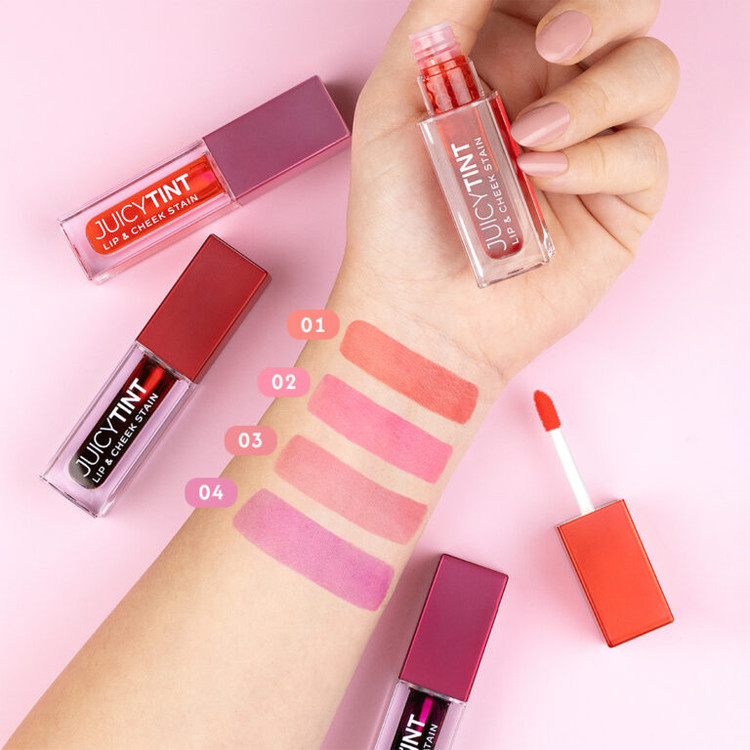 تینت لب و گونه گلدن رز Golden Rose سری Juicy Tint شماره 02 رنگ Pink Crush