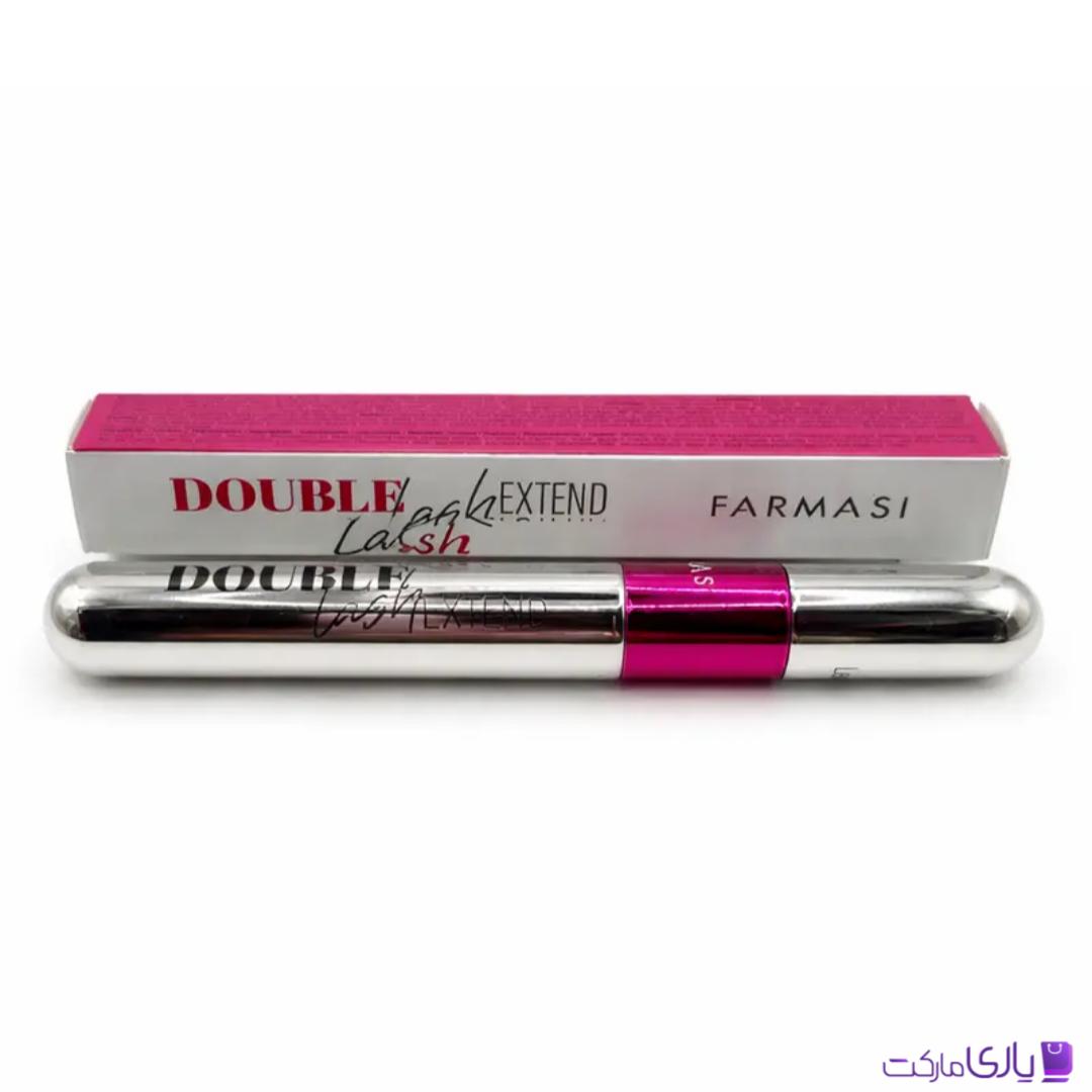 ریمل حجمدهنده و بلندکننده فارماسی مدل Double Lash Extend حجم 12 میل