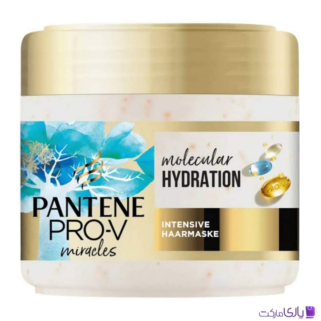 ماسک موی آبرسان و ترمیمکننده پنتن پرو-وی مدل Molecular Hydration حجم 300 میل