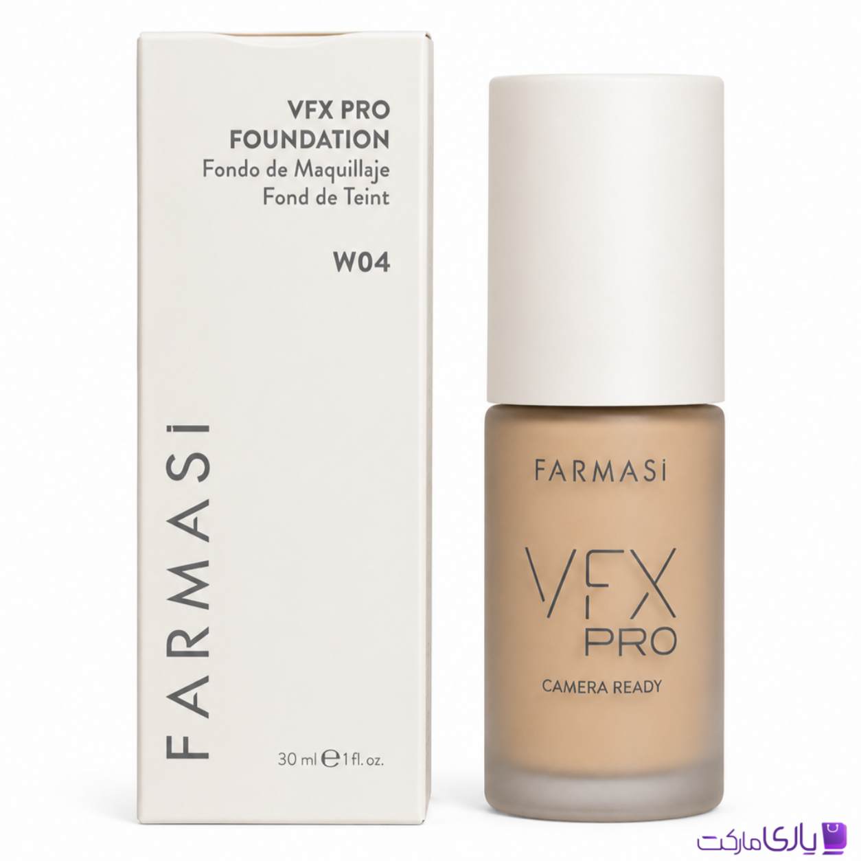 کرم پودر فارماسی مدل VFX PRO شماره W04 حجم 30 میل