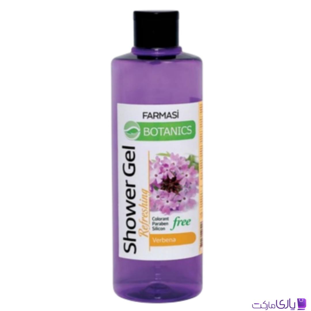 شامپو بدن طراوت بخش فارماسی مدل Botanics با عصاره وربنا حجم 500 میل
