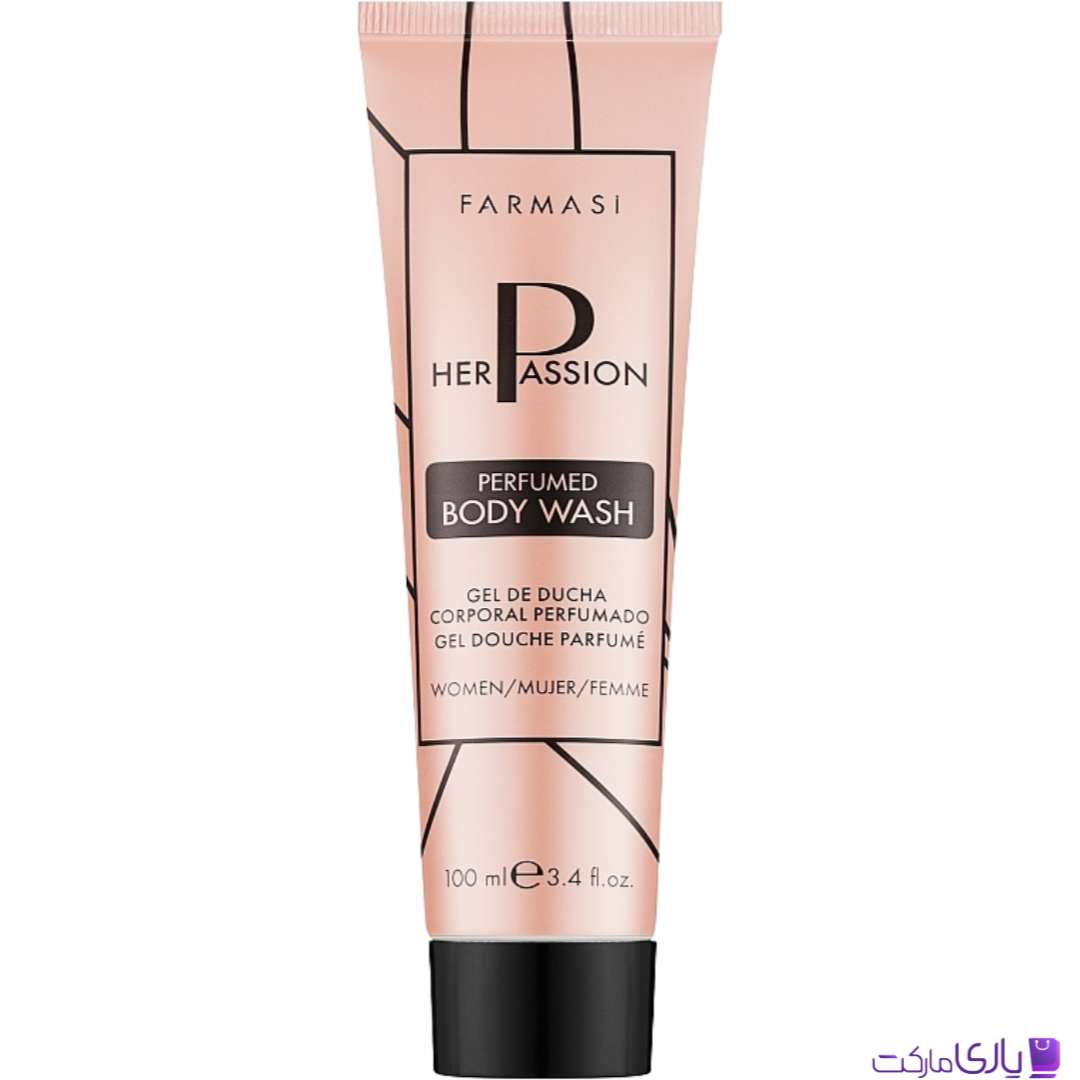 شامپو بدن معطر زنانه فارماسی مدل Her Passion حجم 100 میل