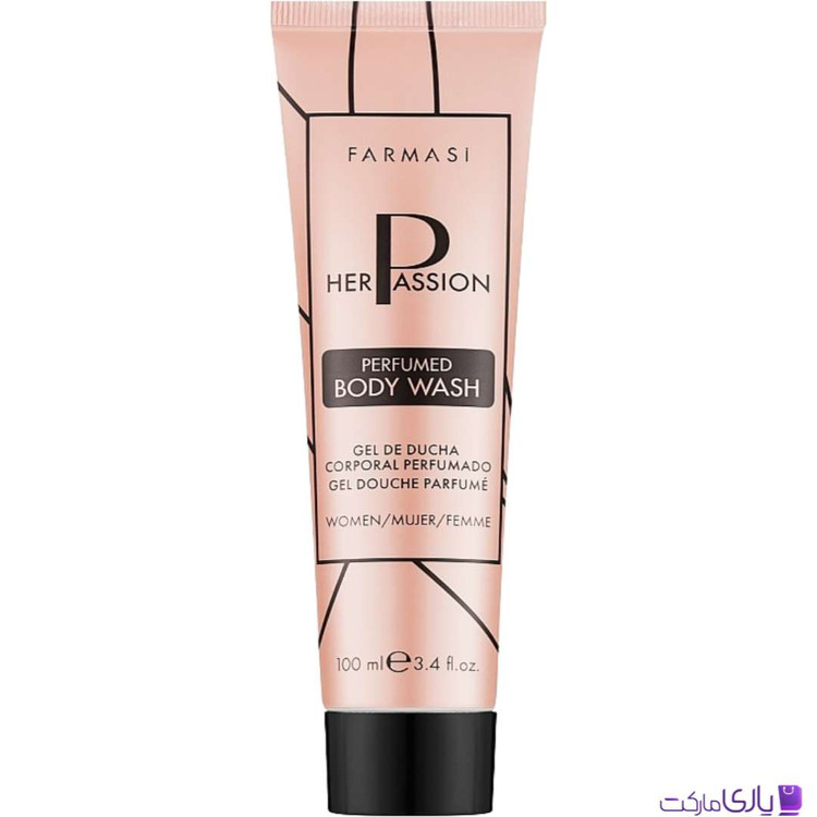 شامپو بدن معطر زنانه فارماسی مدل Her Passion حجم 100 میل