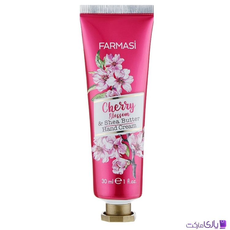 کرم دست فارماسی مدل Cherry Blossom & Shea Butter حجم 30 میل