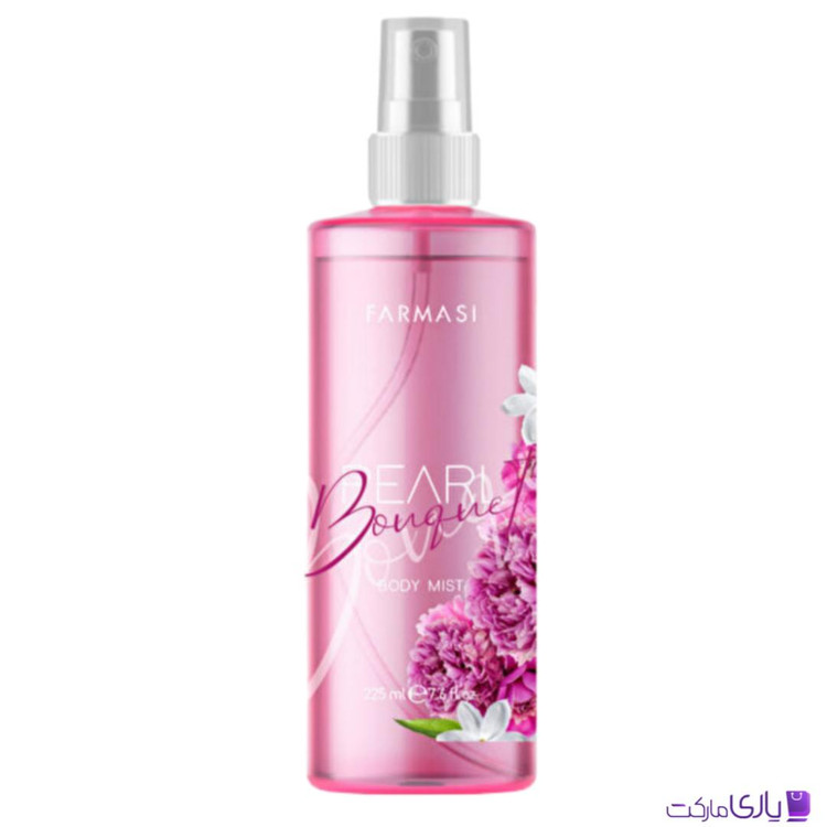 بادی میست pearl bouquet فارماسی با رایحه دسته گل مرواریدی حجم 225 میل