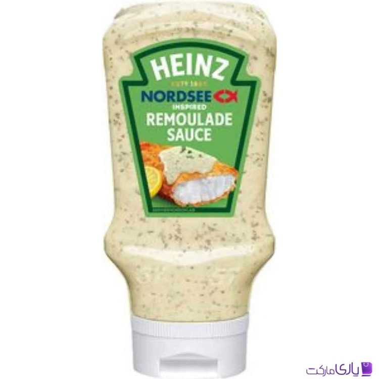 سس رمولاد هاینز Heinz مدل Nordsee مخصوص ماهی و غذاهای دریایی حجم 400 میل