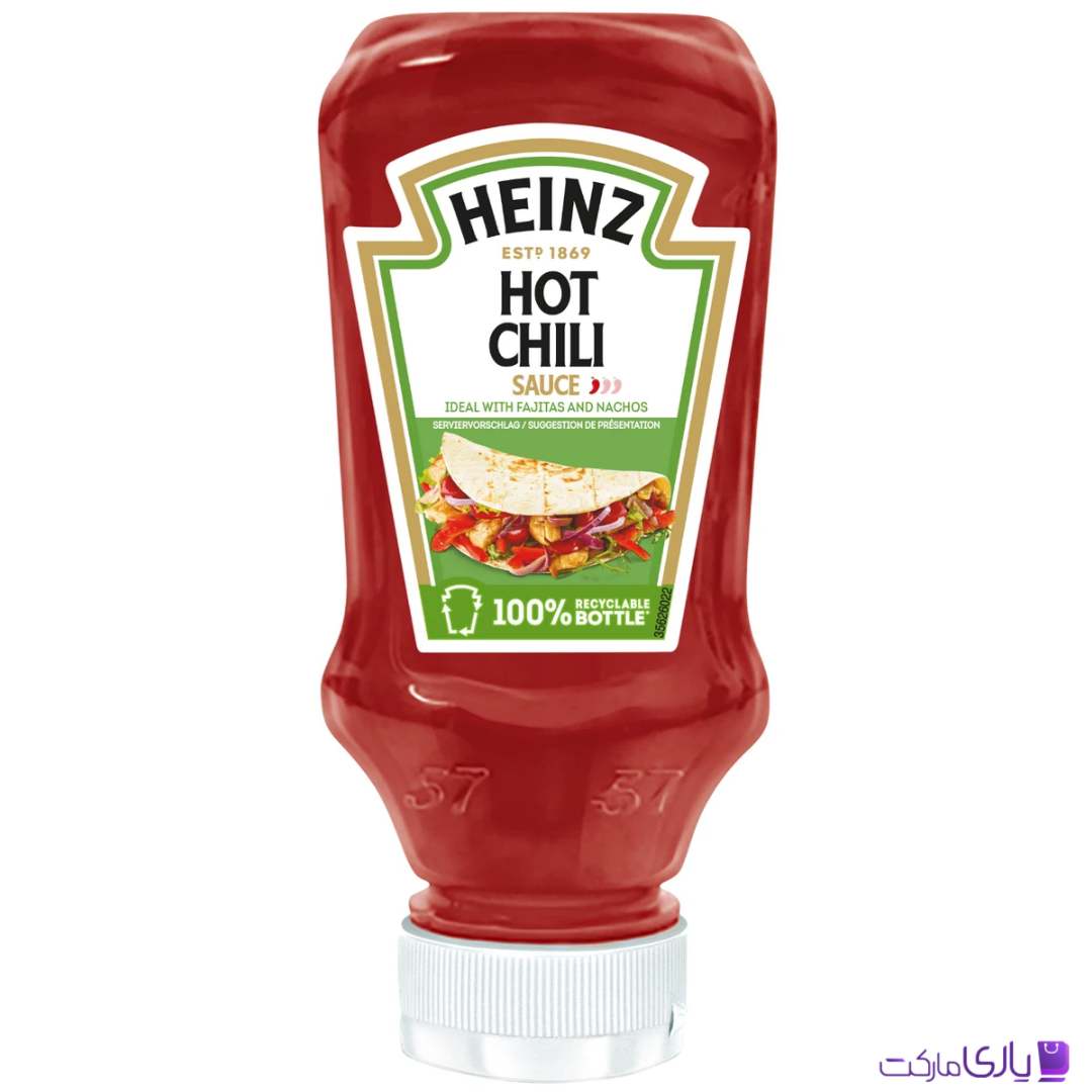 سس تند فلفل قرمز هاینز Heinz مدل Hot Chili حجم 250 گرم