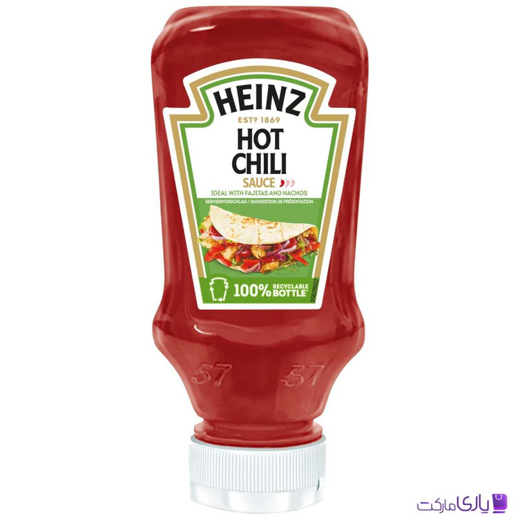 سس تند فلفل قرمز هاینز Heinz مدل Hot Chili حجم 250 گرم
