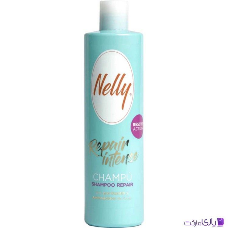 شامپو ترمیمکننده و باسازی کننده نلی Nelly Repair Intense حجم 400 میل