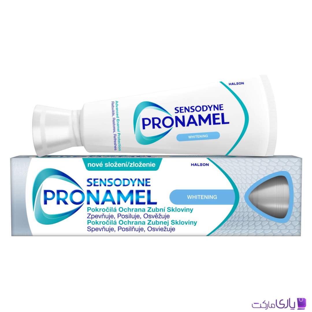 خمیر دندان ضد حساسیت سنسوداین با سفید کنندگی ملایم مدل Whitening حجم 75 میل
