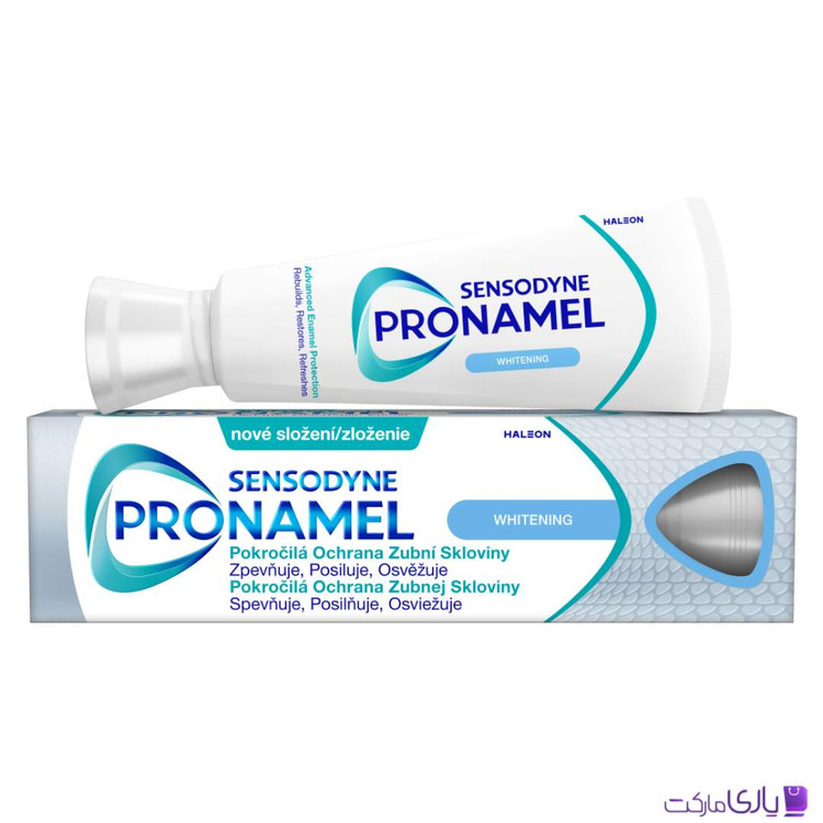 خمیر دندان ضد حساسیت سنسوداین با سفید کنندگی ملایم مدل Whitening حجم 75 میل