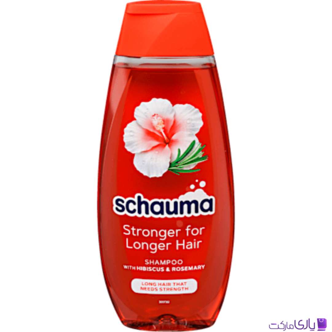 شامپو مخصوص موهای بلند شاوما مدل Stronger for Longer Hair حجم 400 میل