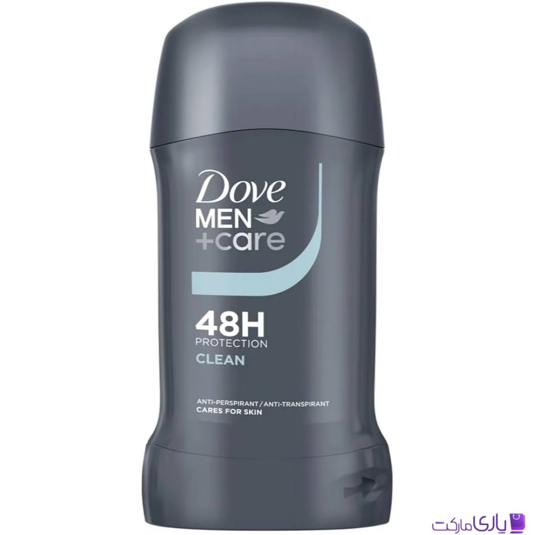 استیک ضد تعریق مردانه داو اروپایی Dove Men+Care مدل Clean با محافظت 48 ساعته حجم 50 میل