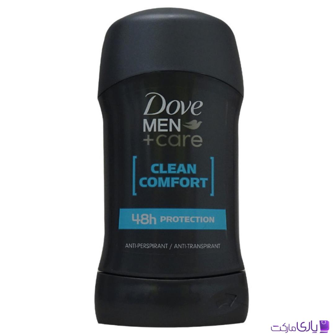 استیک ضد تعریق مردانه داو اروپایی مدل Clean Comfort با ماندگاری 48 ساعته حجم 50 میل