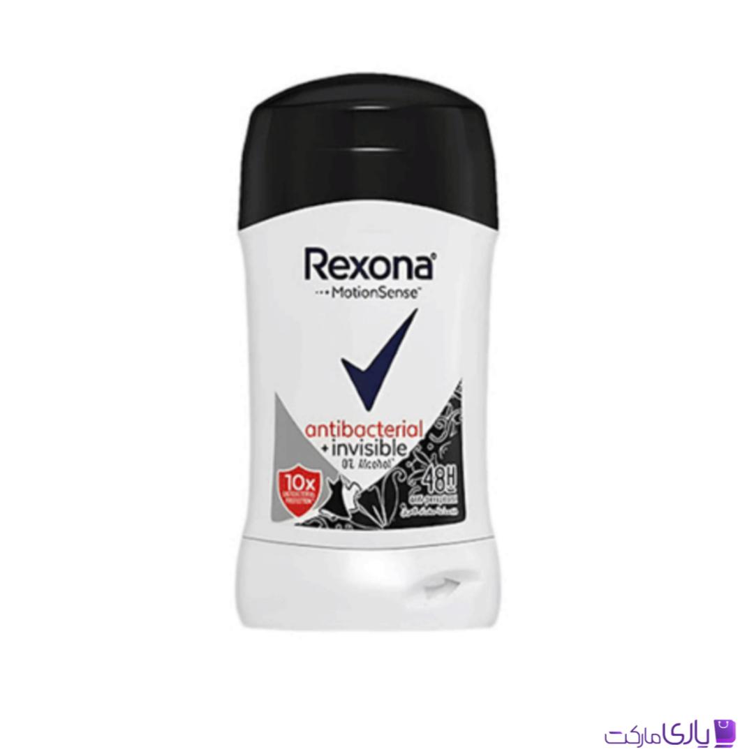 استیک ضدتعریق زنانه رکسونا مدل Antibacterial Invisible حجم 40 گرم