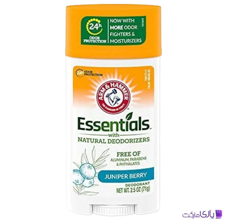 استیک ضد تعریق ژله ای آرم اند همر ESSENTIALS رایحه JUNIPER BERRY حجم 71 گرم